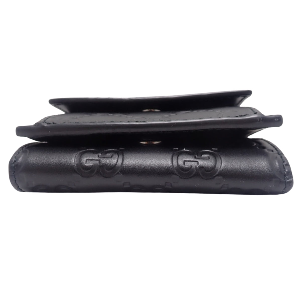 Guccissima Tri-fold Wallet Black 547070