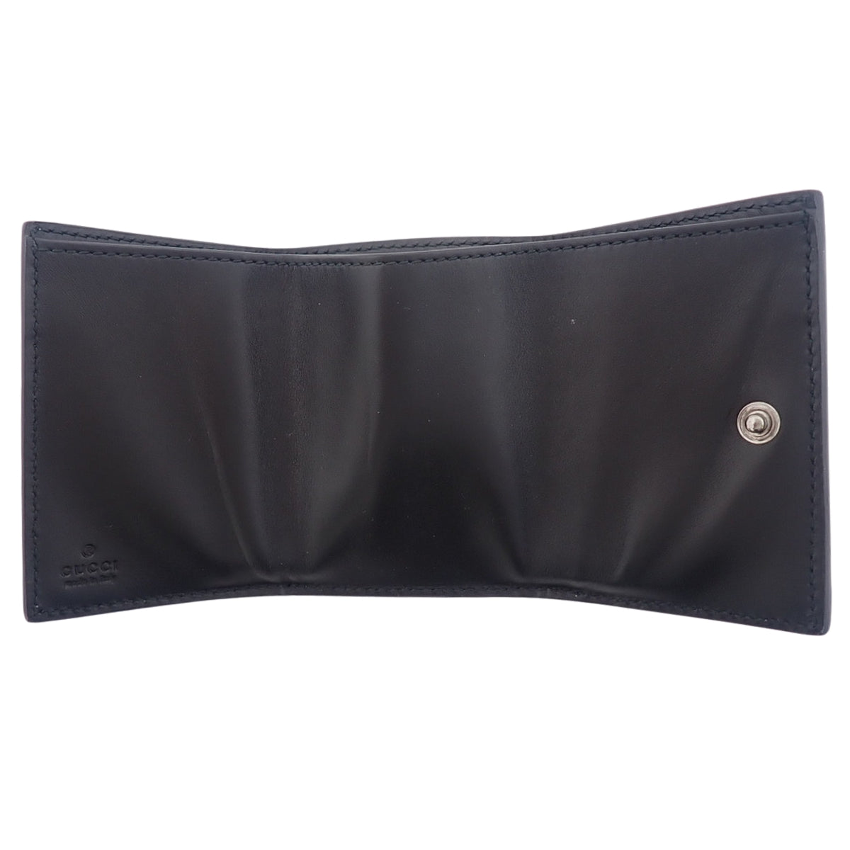 Guccissima 三折钱包 黑色 547070