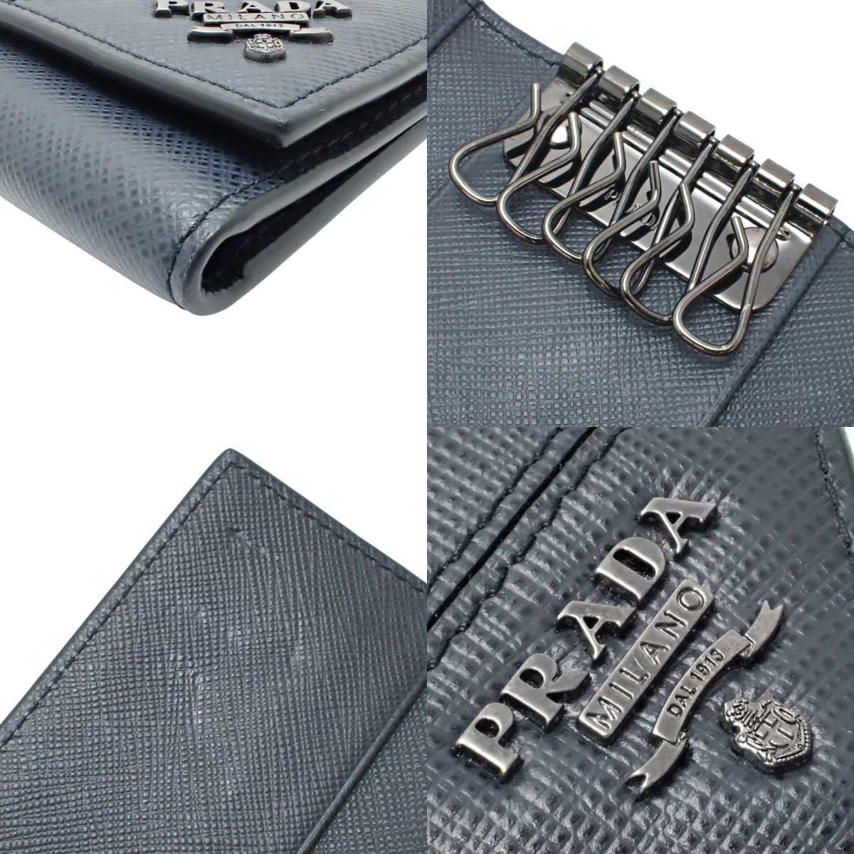 6环钥匙包，Saffiano皮革材质，Baltico，2PG222