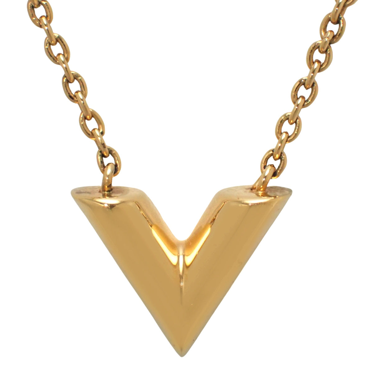 Necklace Essential V Metal (GP)