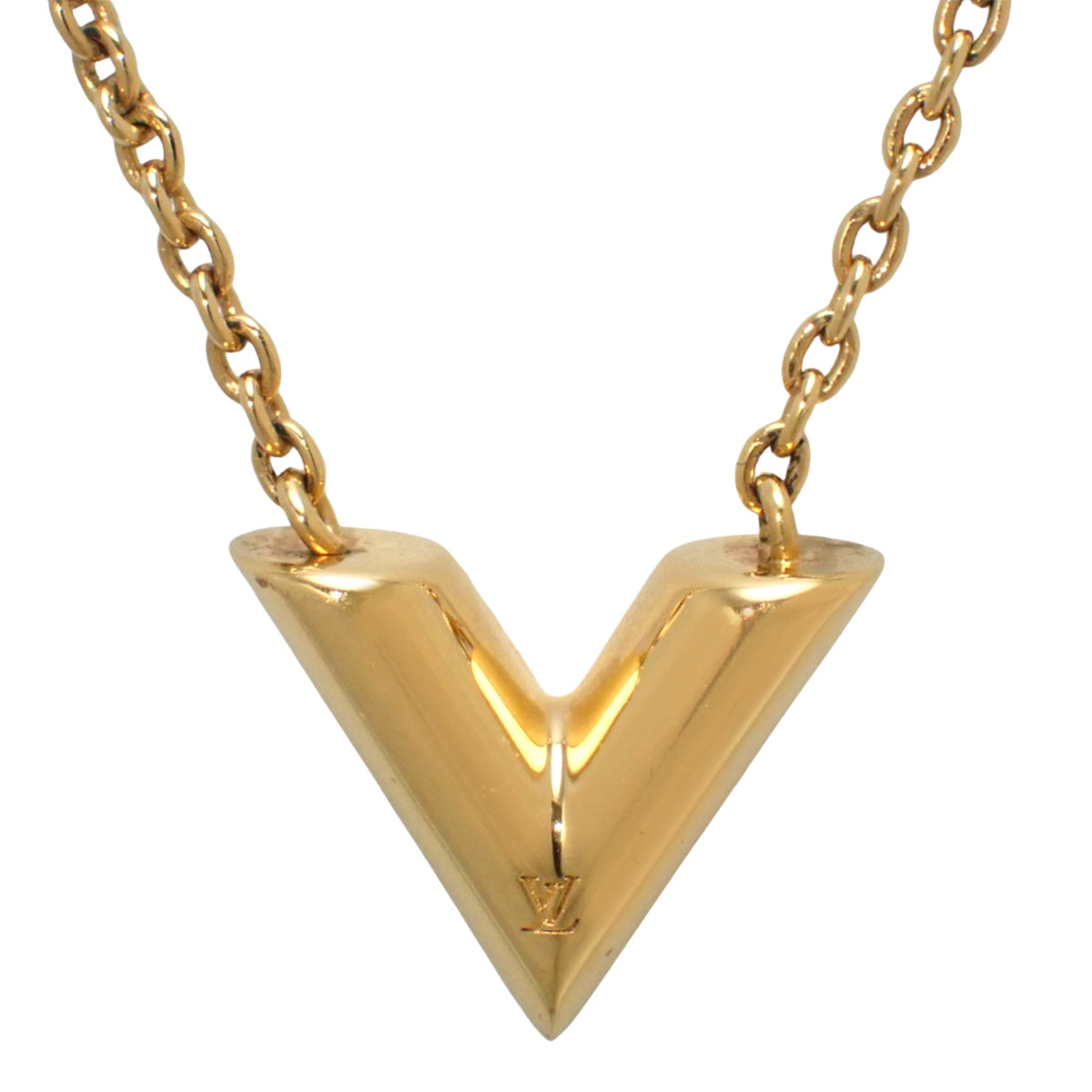 Necklace Essential V Metal (GP)