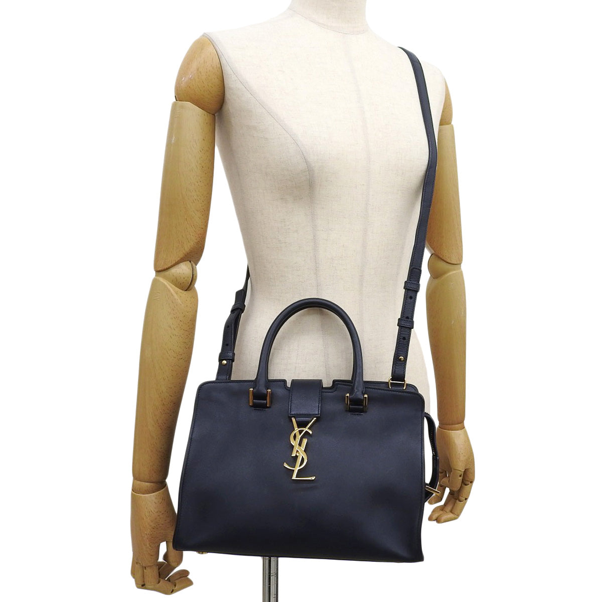 Baby Cabas Calfskin Navy