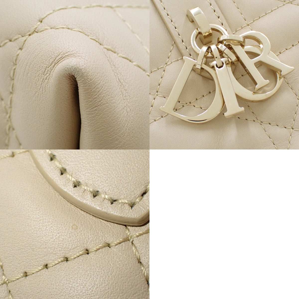 マクロカナージュ トゥジュール バーティカル ナノ バッグ カーフスキン ベージュ S6100OSNW_M51U