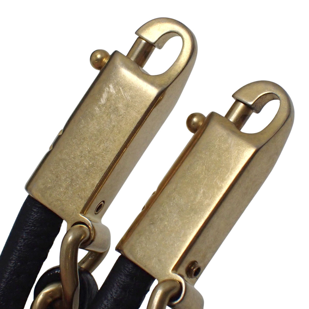 マトラッセ シャネル 22 ミニハンドバッグ シャイニーカーフスキン ブラック AS3980