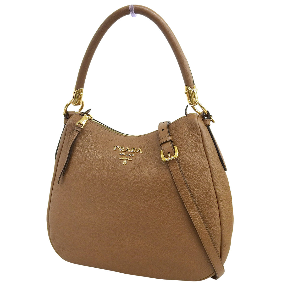 2-way bag, brown leather
