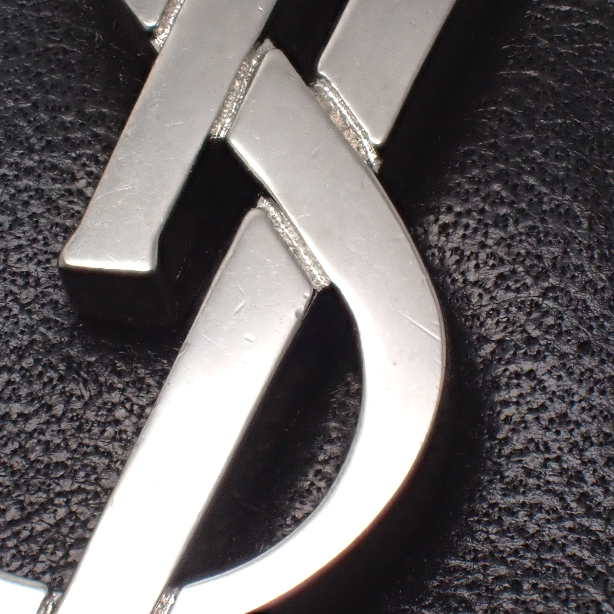 Chain shoulder bag, leather, black, 668864