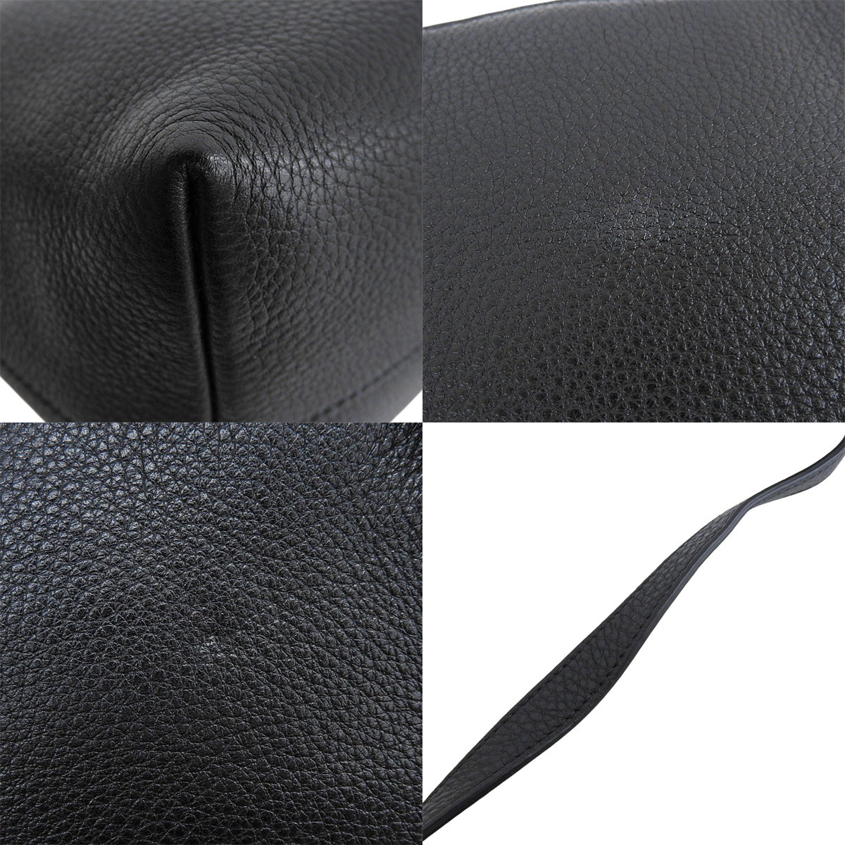 2WAYトートバッグ ヴィッテロダイノレザー NERO 1BA111