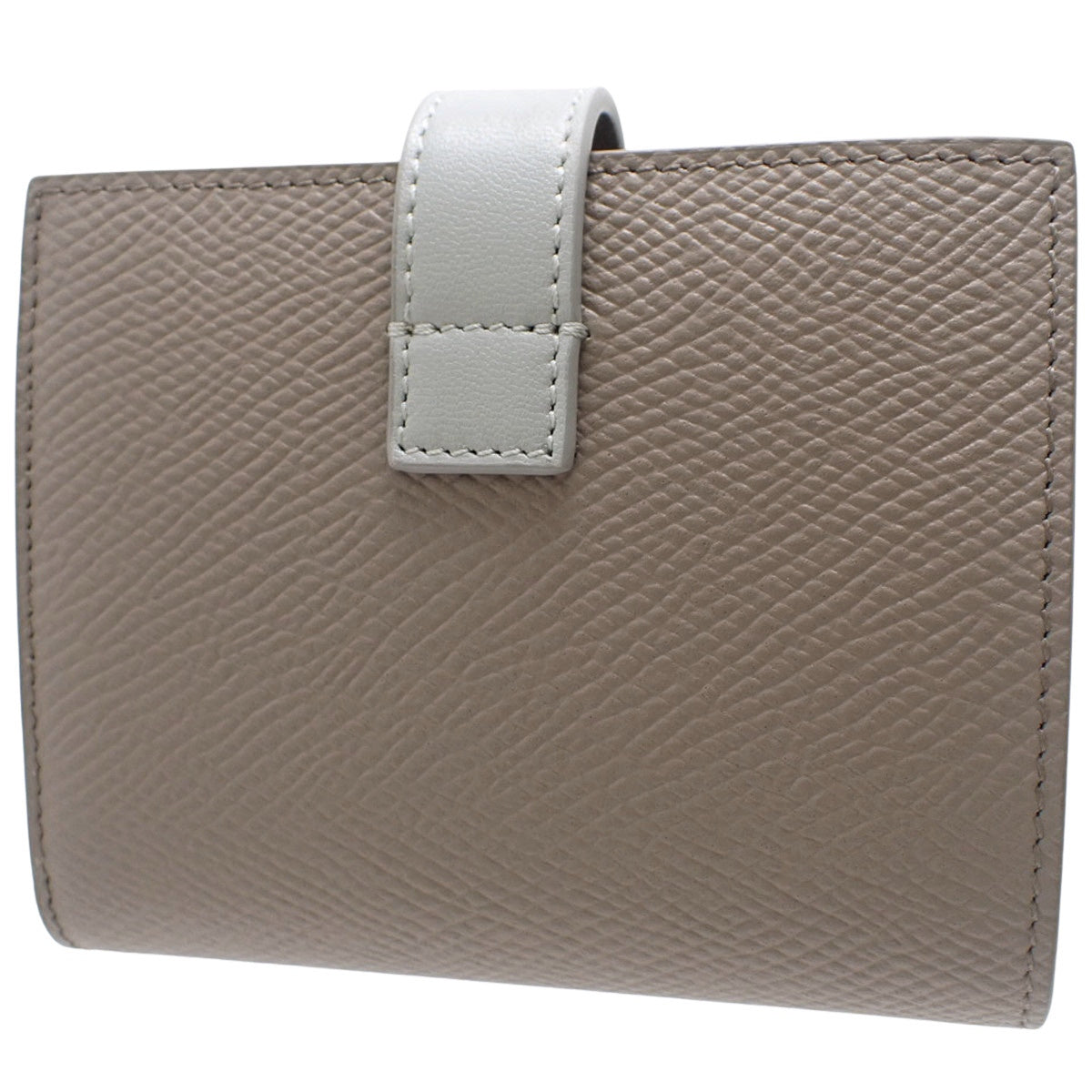 小号肩带钱包，粒面小牛皮，鹅卵石/矿物色，10H263BRU