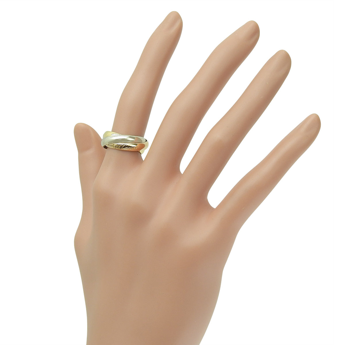 Trinity Classic MM K18PG YG WG Must de Cartier