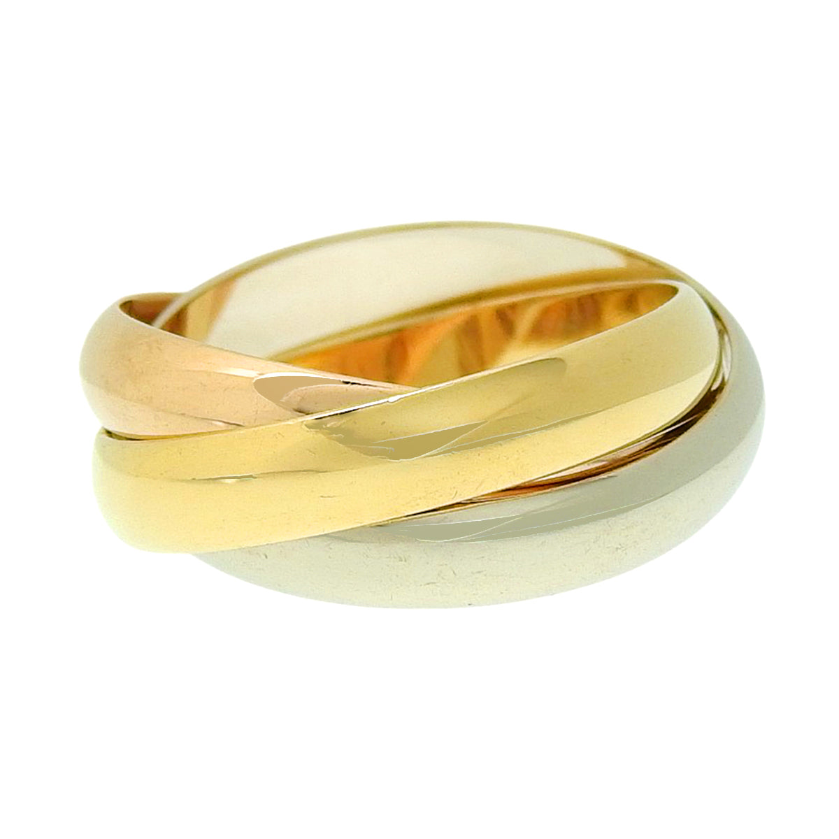 Trinity Classic MM K18PG YG WG Must de Cartier