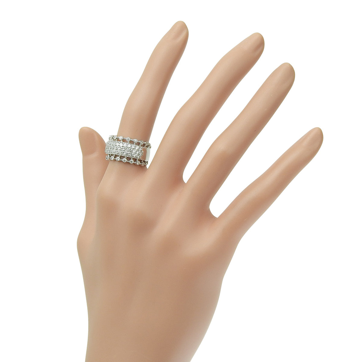 Diamond Ring D1.01 Platinum Pt900