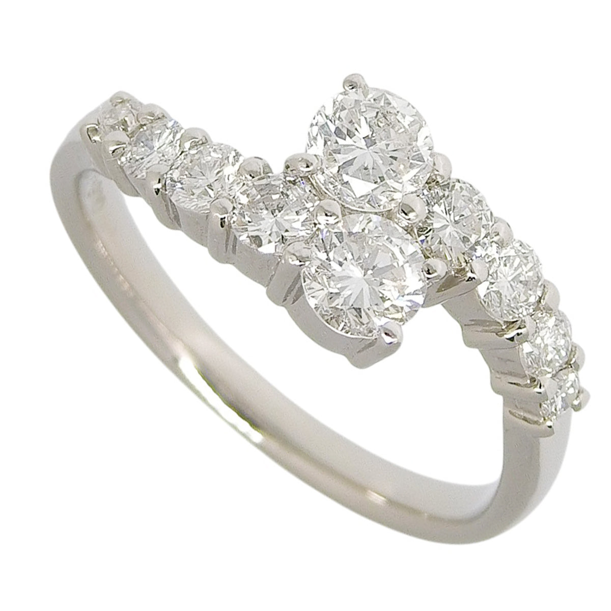 ダイヤモンド リング D1.00 プラチナ Pt900 5.3g