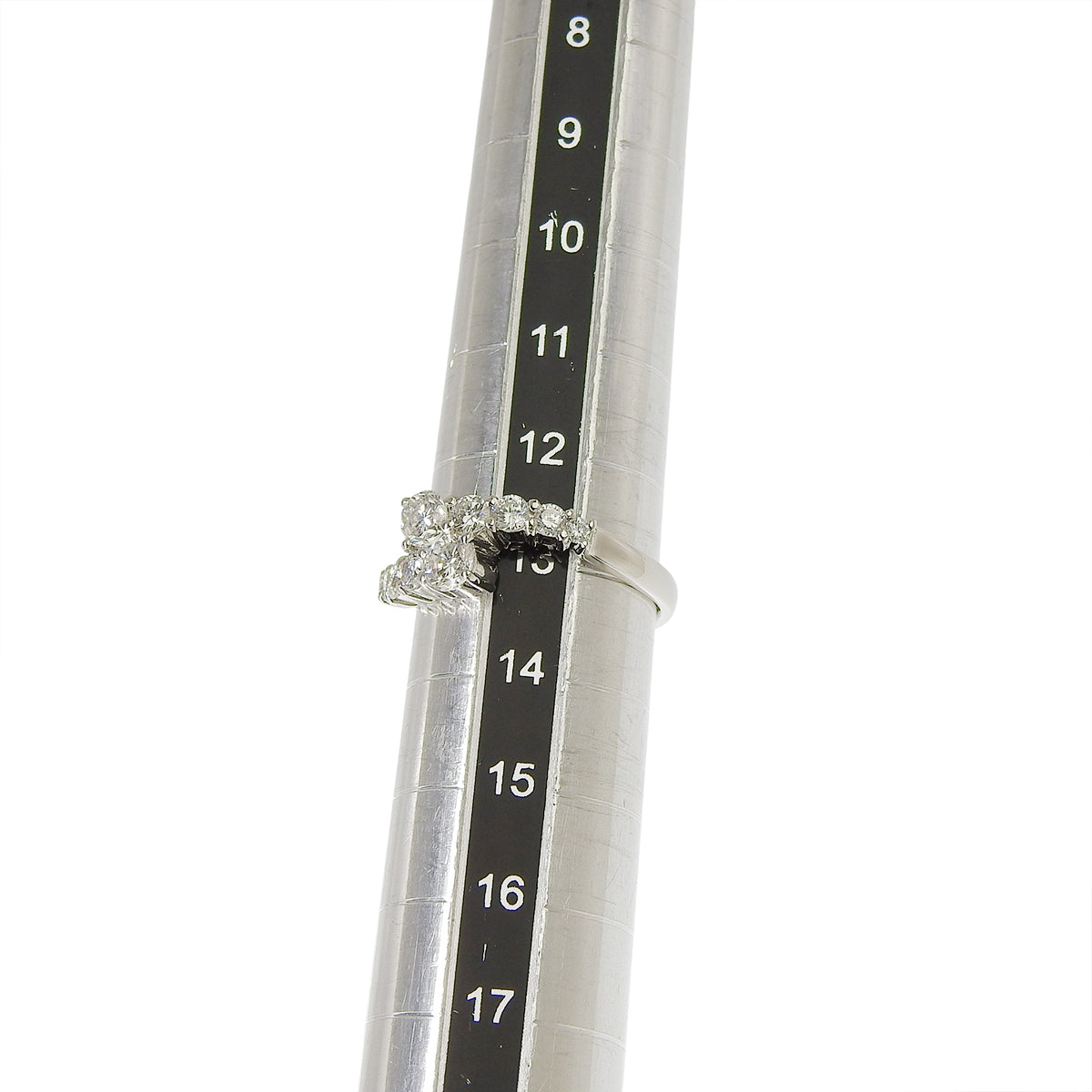 Diamond ring D1.00 Platinum Pt900 5.3g