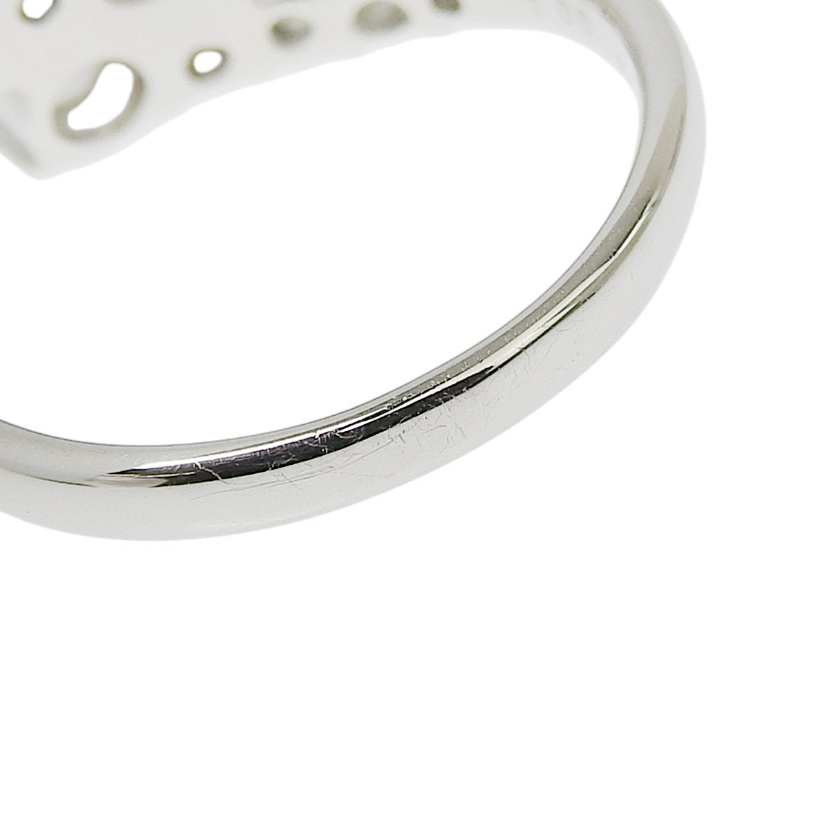Diamond ring D1.00 Platinum Pt900 5.3g