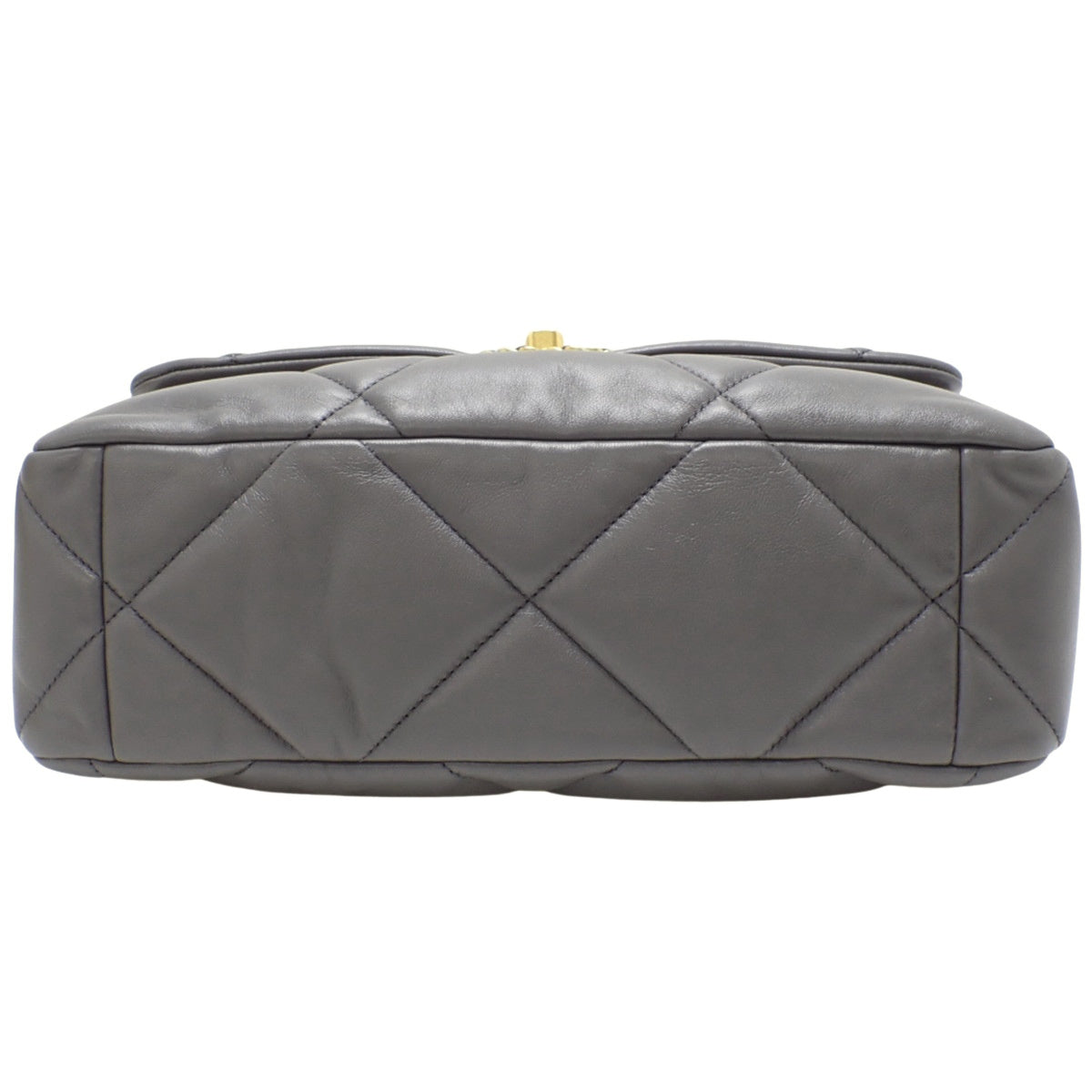 Chanel 19 Matelasse Disneuf 小羊皮灰色 AS1161