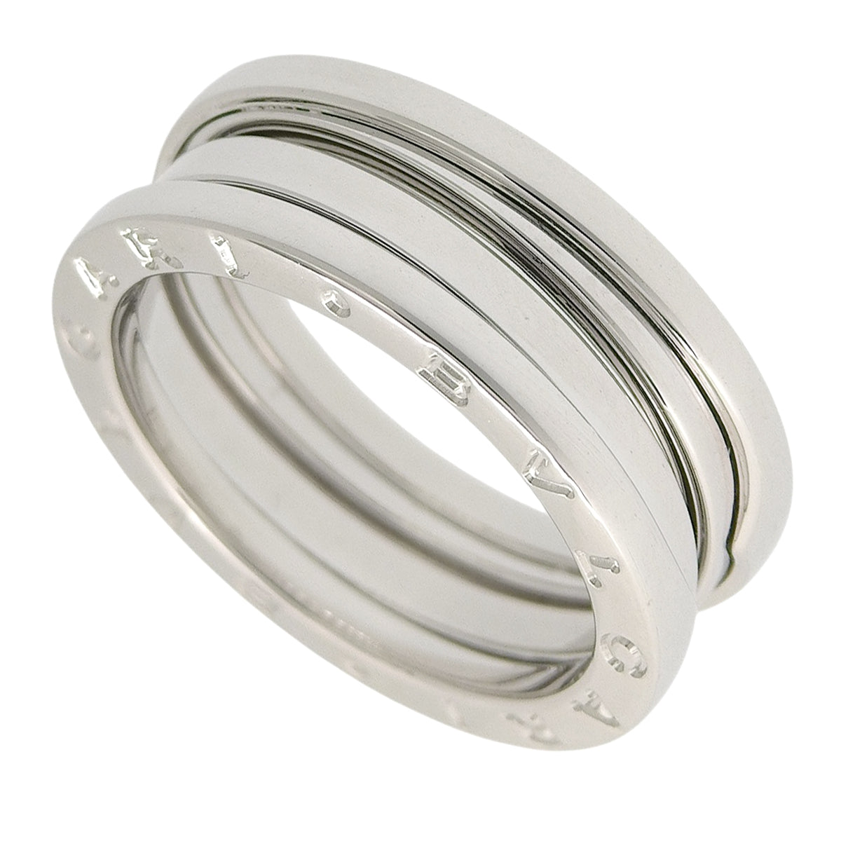 ビー・ゼロワン リング ホワイトゴールド K18WG 9.1g B-zero1