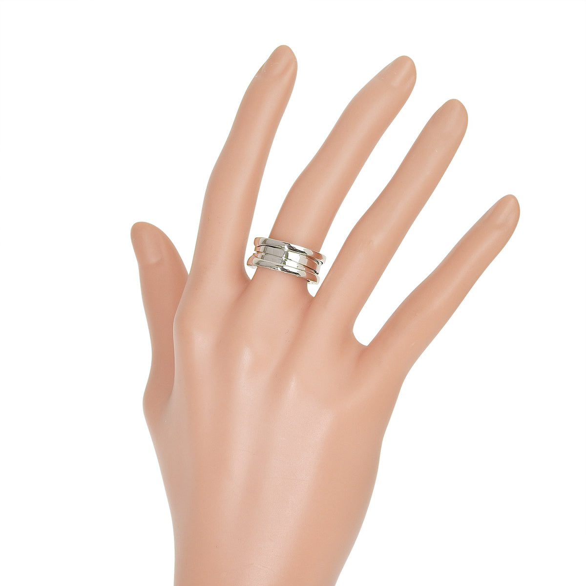 ビー・ゼロワン リング ホワイトゴールド K18WG 8.3g B-Zero1