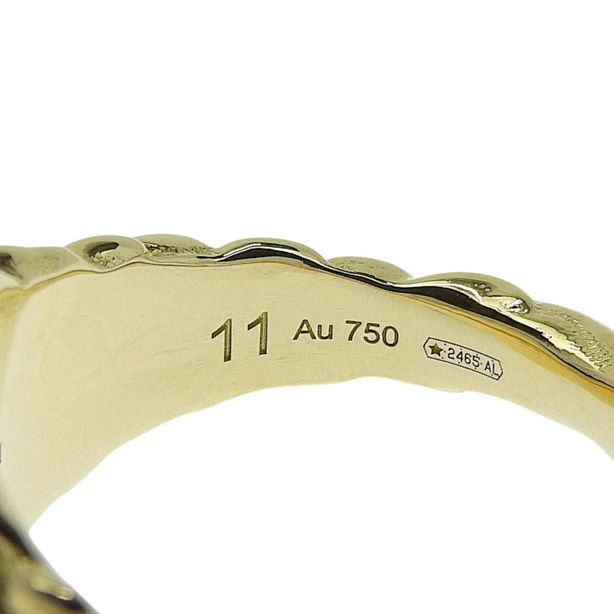 Lion Head Amethyst/Diamond Yellow Gold 18KYG