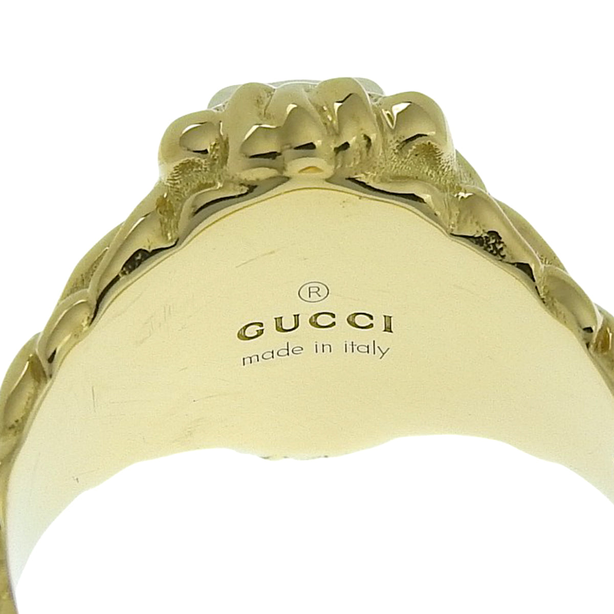 Lion Head Amethyst/Diamond Yellow Gold 18KYG