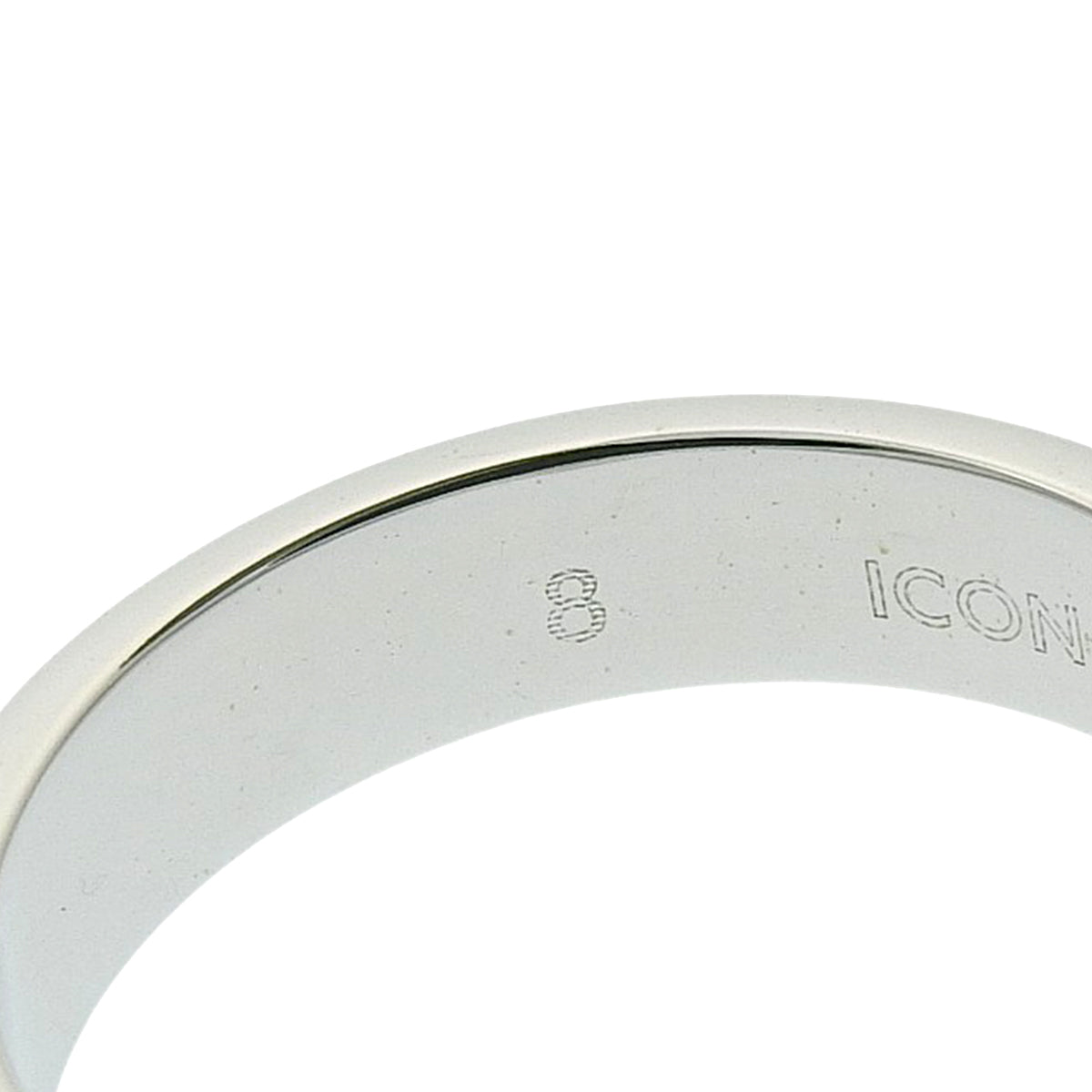 Icon Slim Ring White Gold K18WG