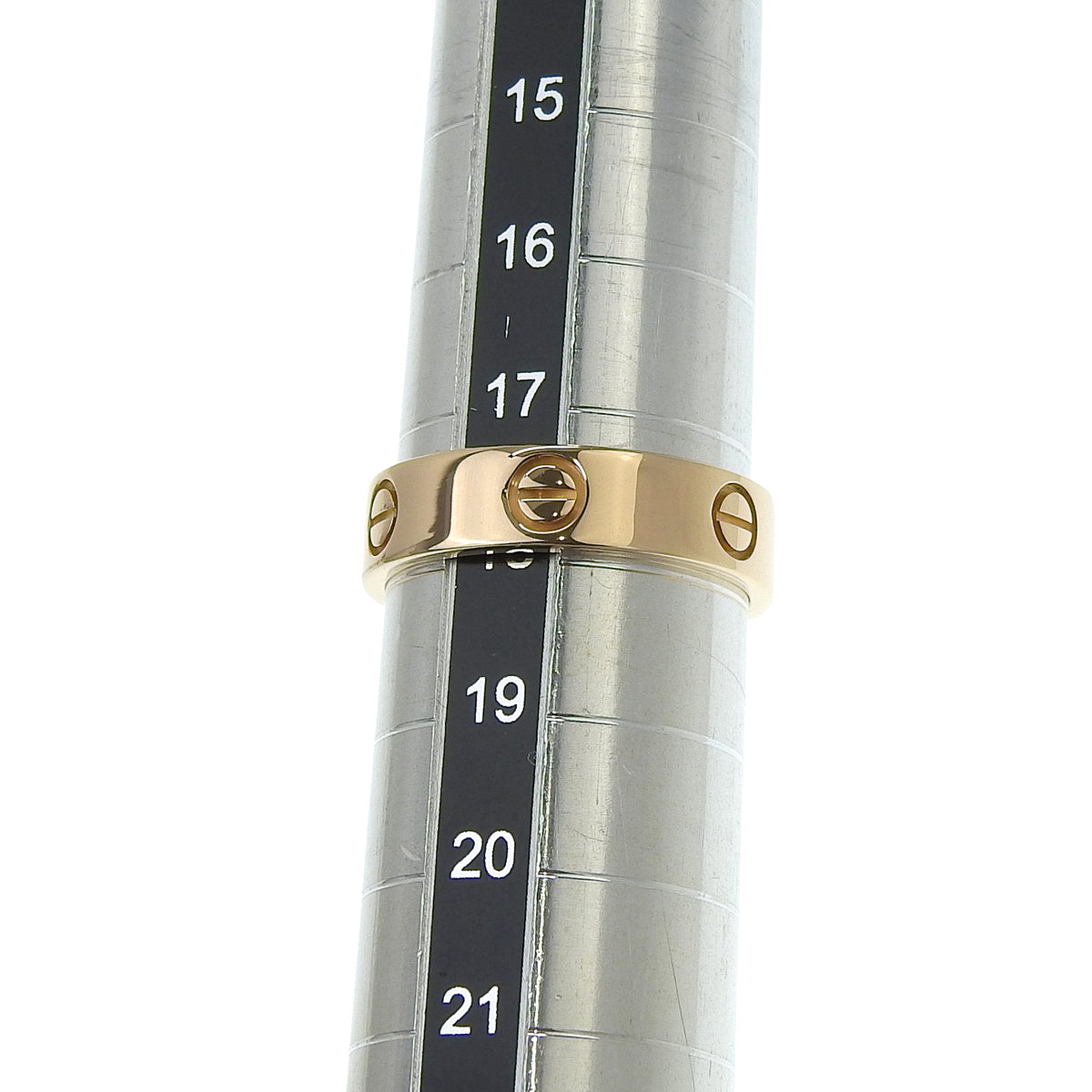 LOVE リング ピンクゴールド K18PG ジュエリー ラブリング