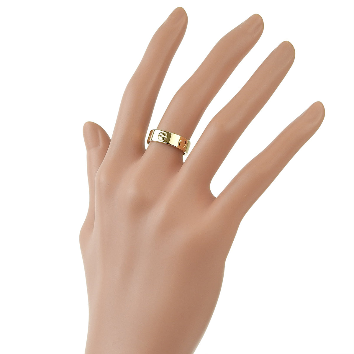 LOVE リング イエローゴールド K18YG