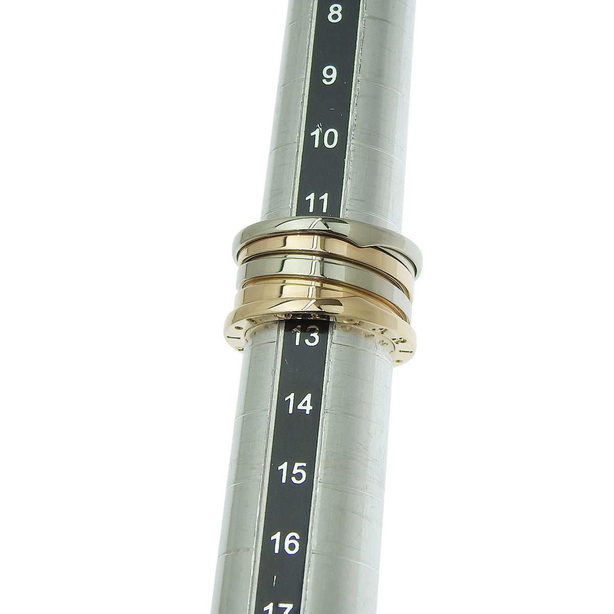 ビー・ゼロワン パーフェクトミステイク リング ピンクゴールド ホワイトゴールド K18