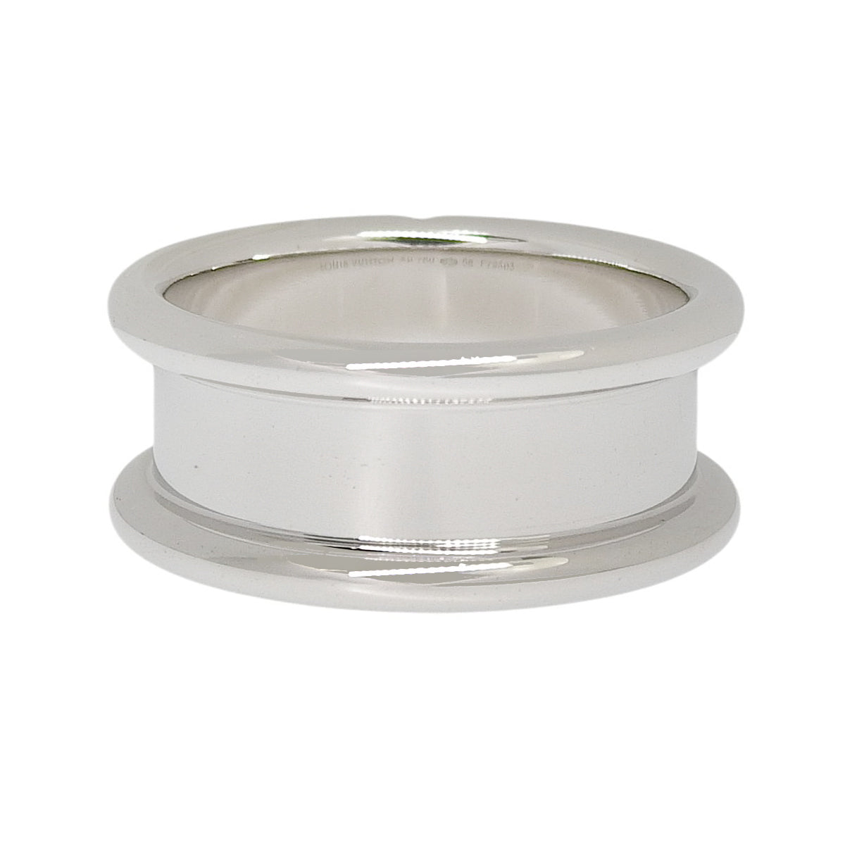 リング LV ヴォルト ワン ダイヤモンド D0.02 ホワイトゴールド K18WG 12.3g