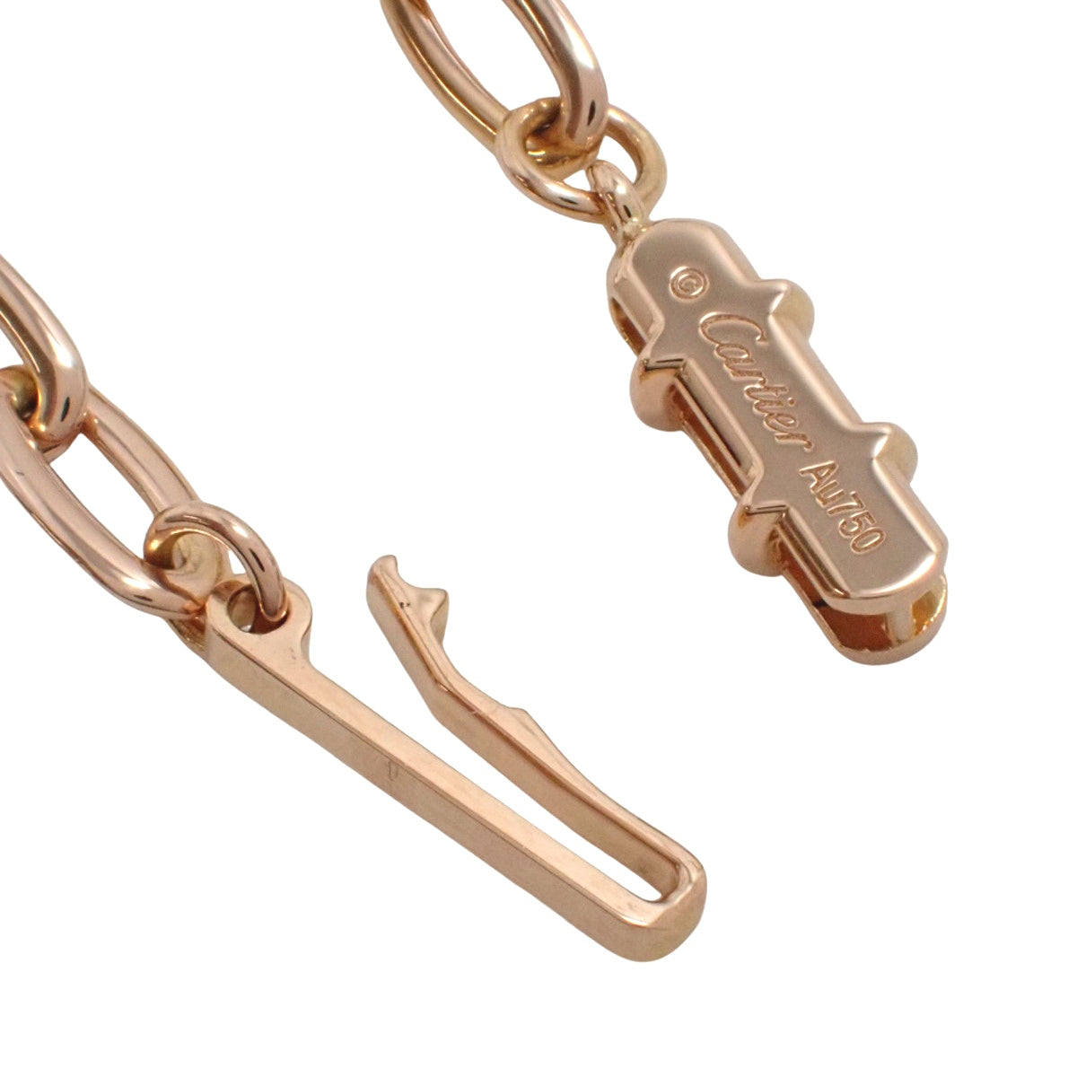 Juste un Clou 密镶玫瑰金项链（18K 玫瑰金）