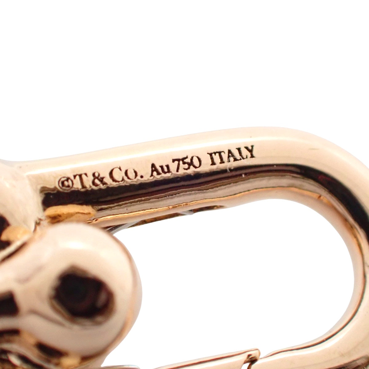 K18PG 玫瑰金小链手链