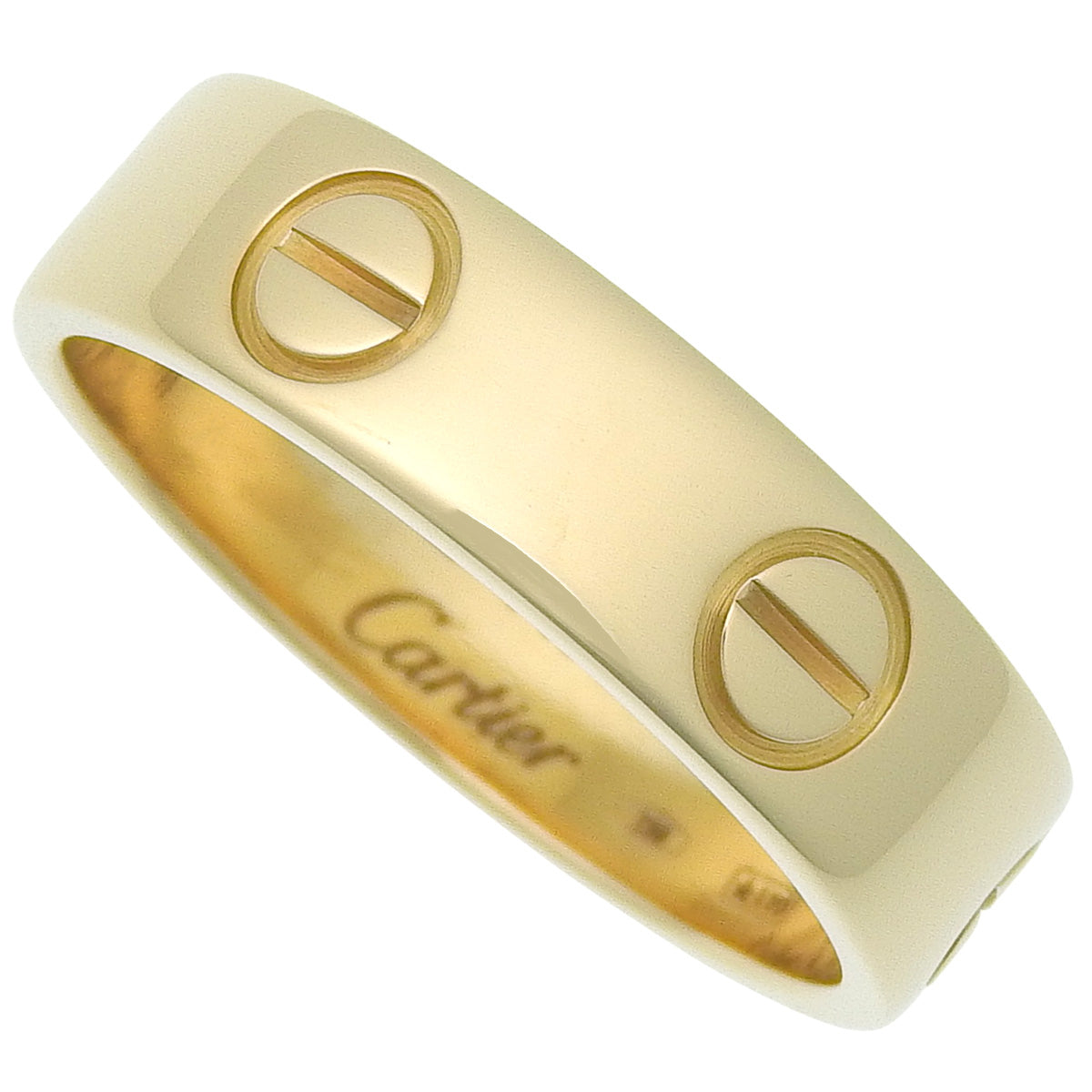 LOVEリング クラシックモデル イエローゴールド K18YG