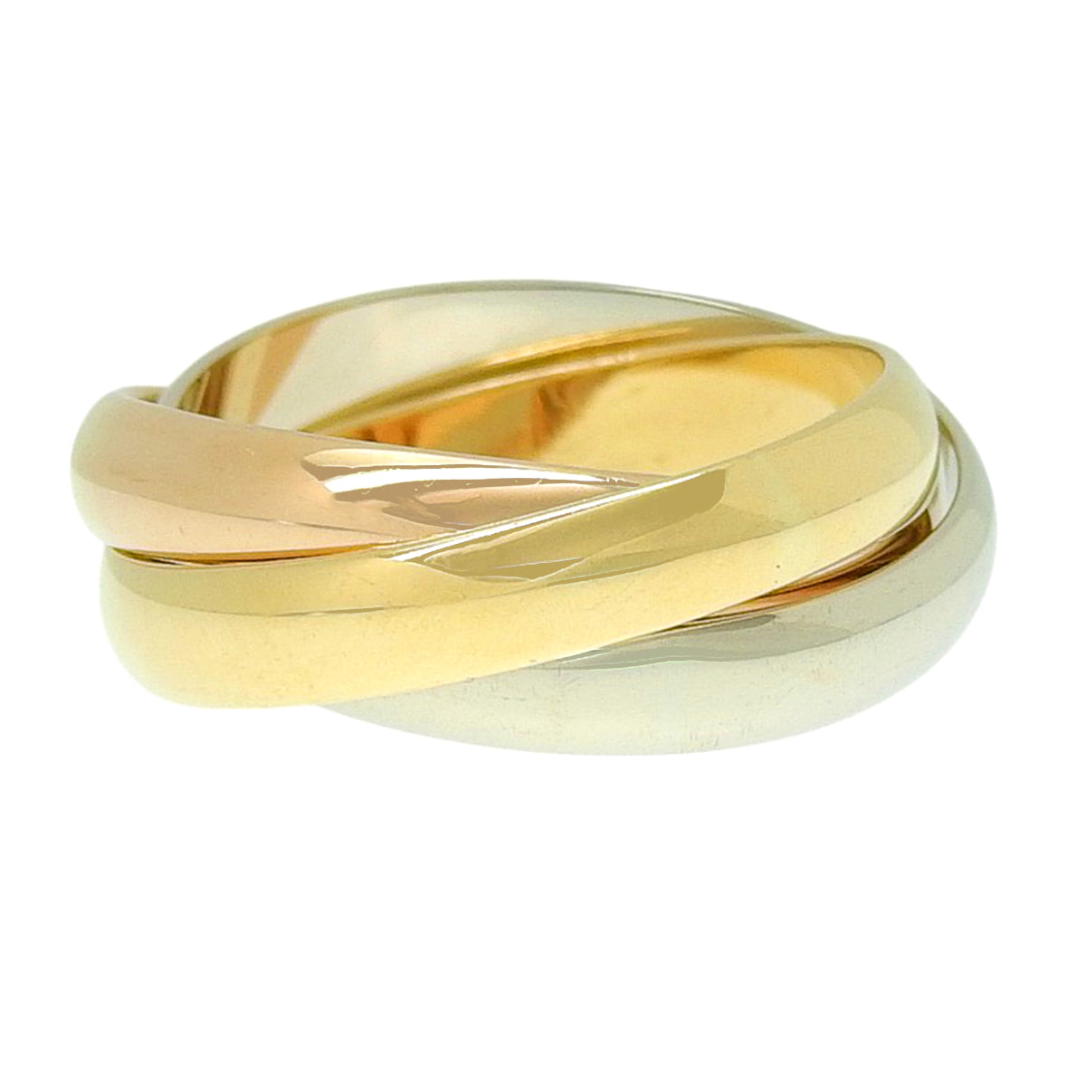 Trinity Classic MM K18PG YG WG Must de Cartier