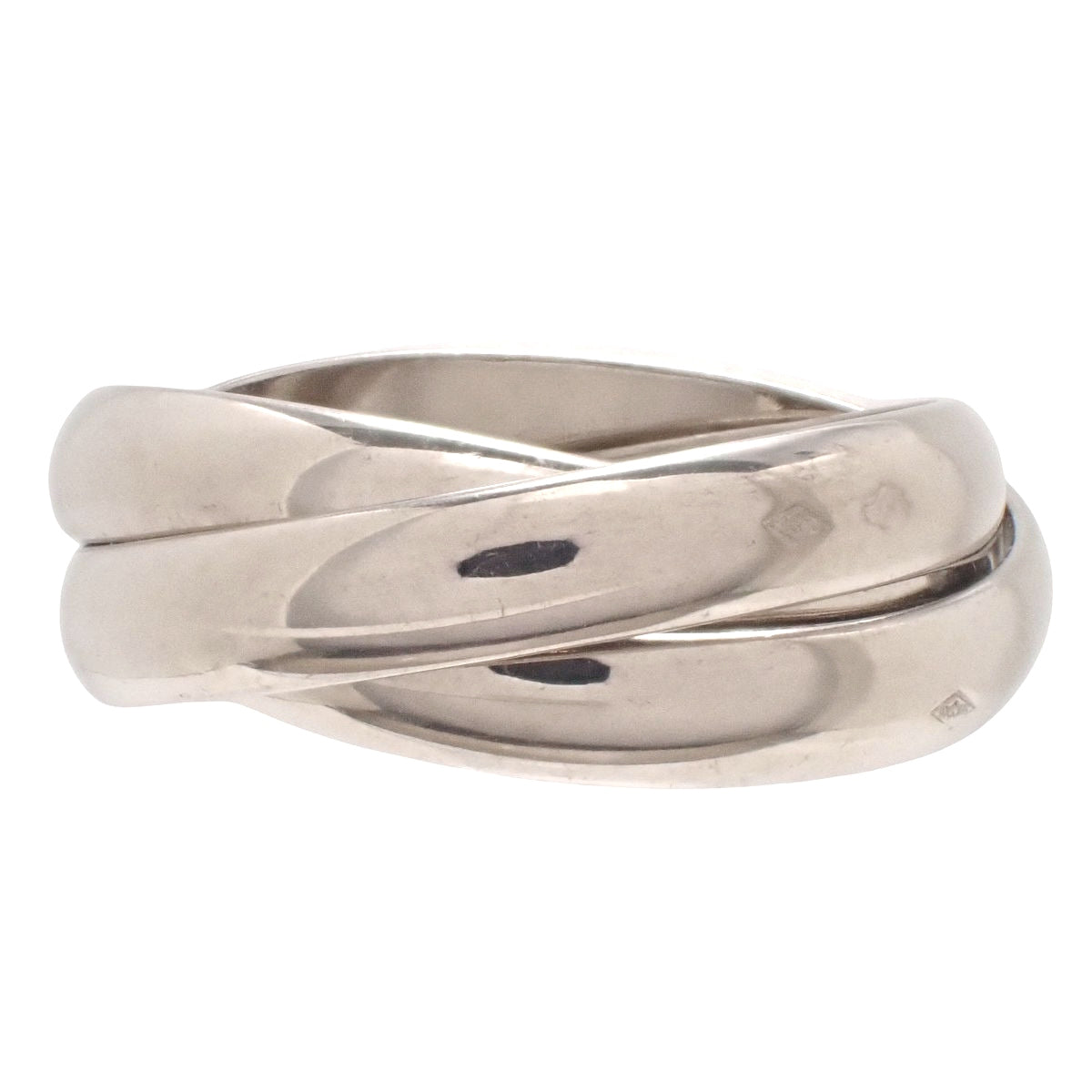 Trinity Ring White Gold K18WG