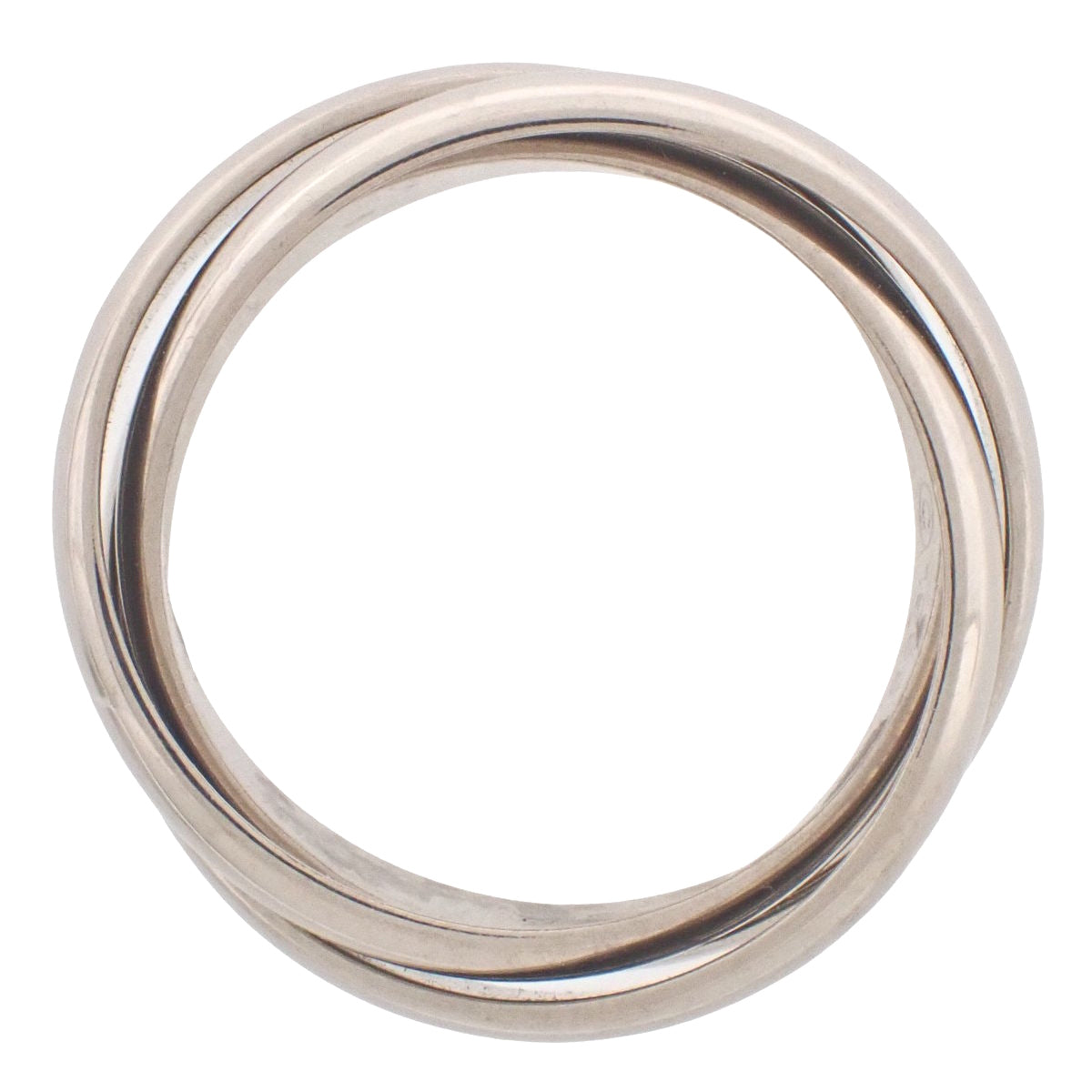 Trinity Ring White Gold K18WG