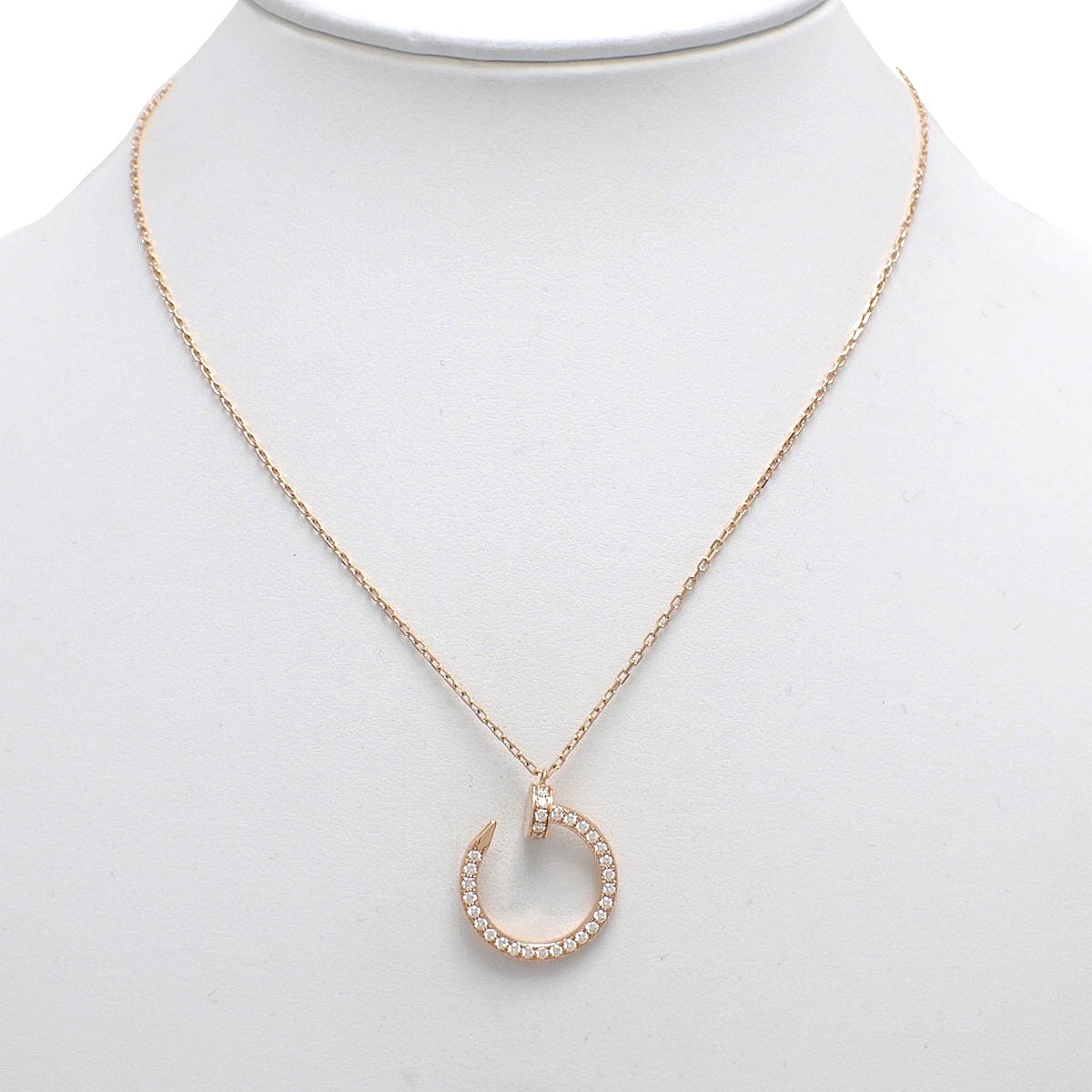 Juste un Clou 18K 玫瑰金钻石吊坠