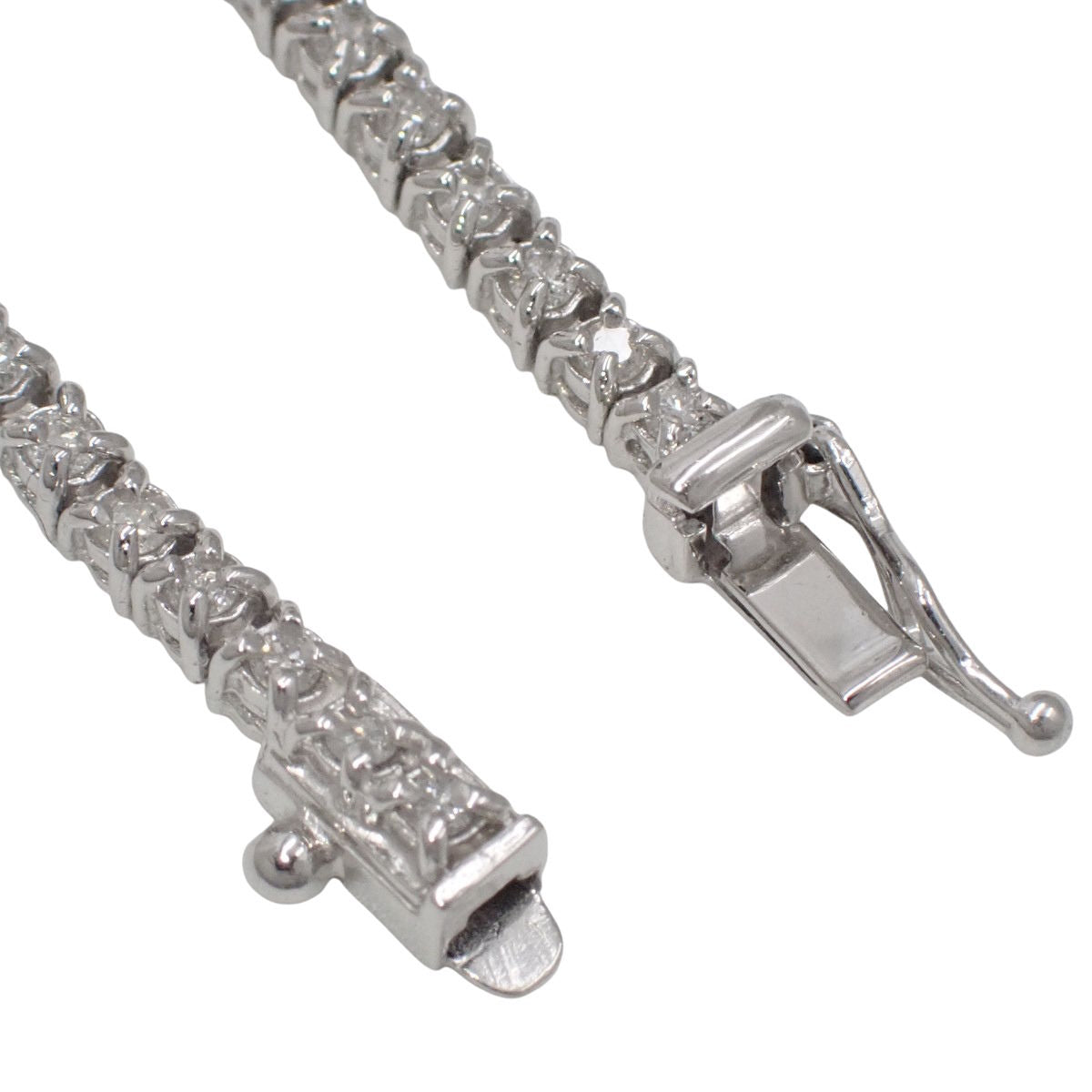 Diamond Tennis Necklace D5.00 Platinum Pt850