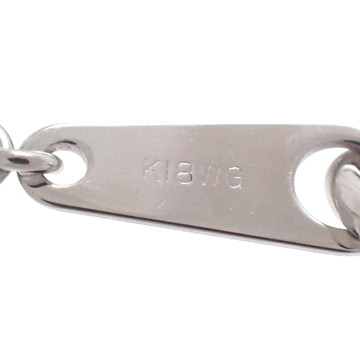 ピンクサファイア ダイヤモンド ネックレス PS2.34/D0.41 ホワイトゴールド K18WG 1.62g