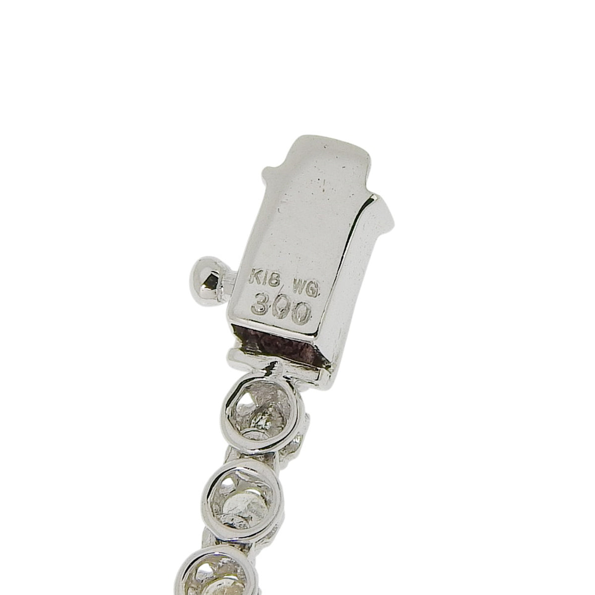 フルダイヤモンド ネックレス D3.00 ホワイトゴールド K18WG 10.6g