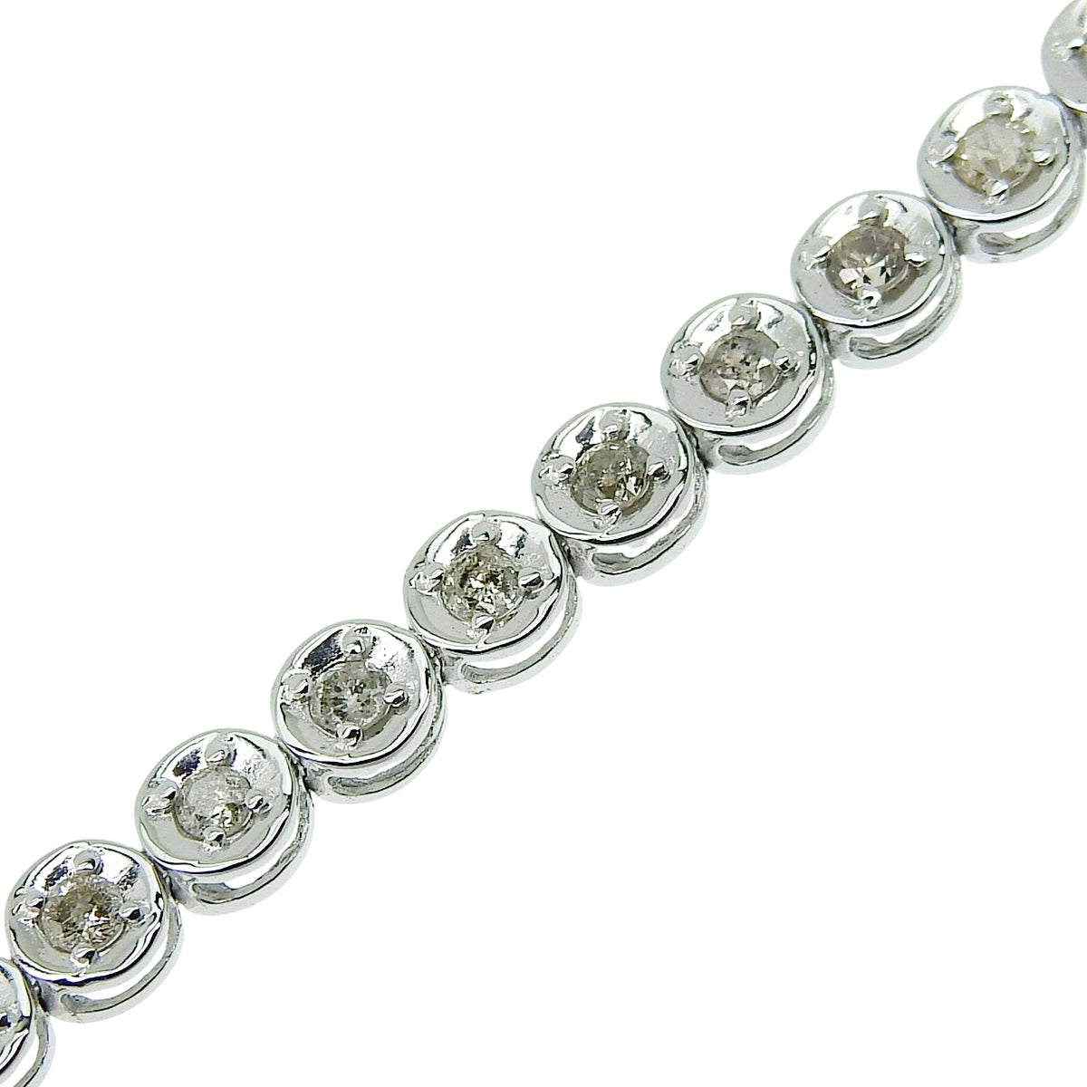 Diamond Tennis Bracelet D1.00 White Gold K18WG