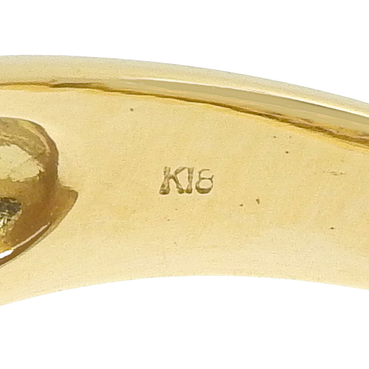 パヴェダイヤモンドリング D1.00 イエローゴールド K18YG 4.5g