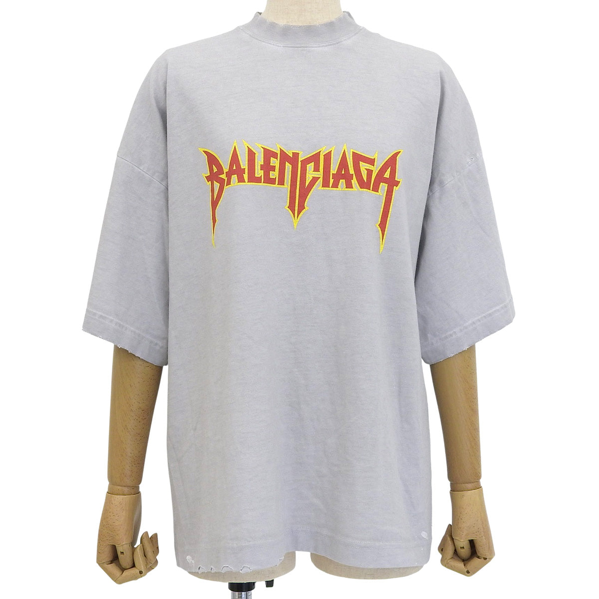 ロゴ Tシャツ 2021年 L ダメージ加工