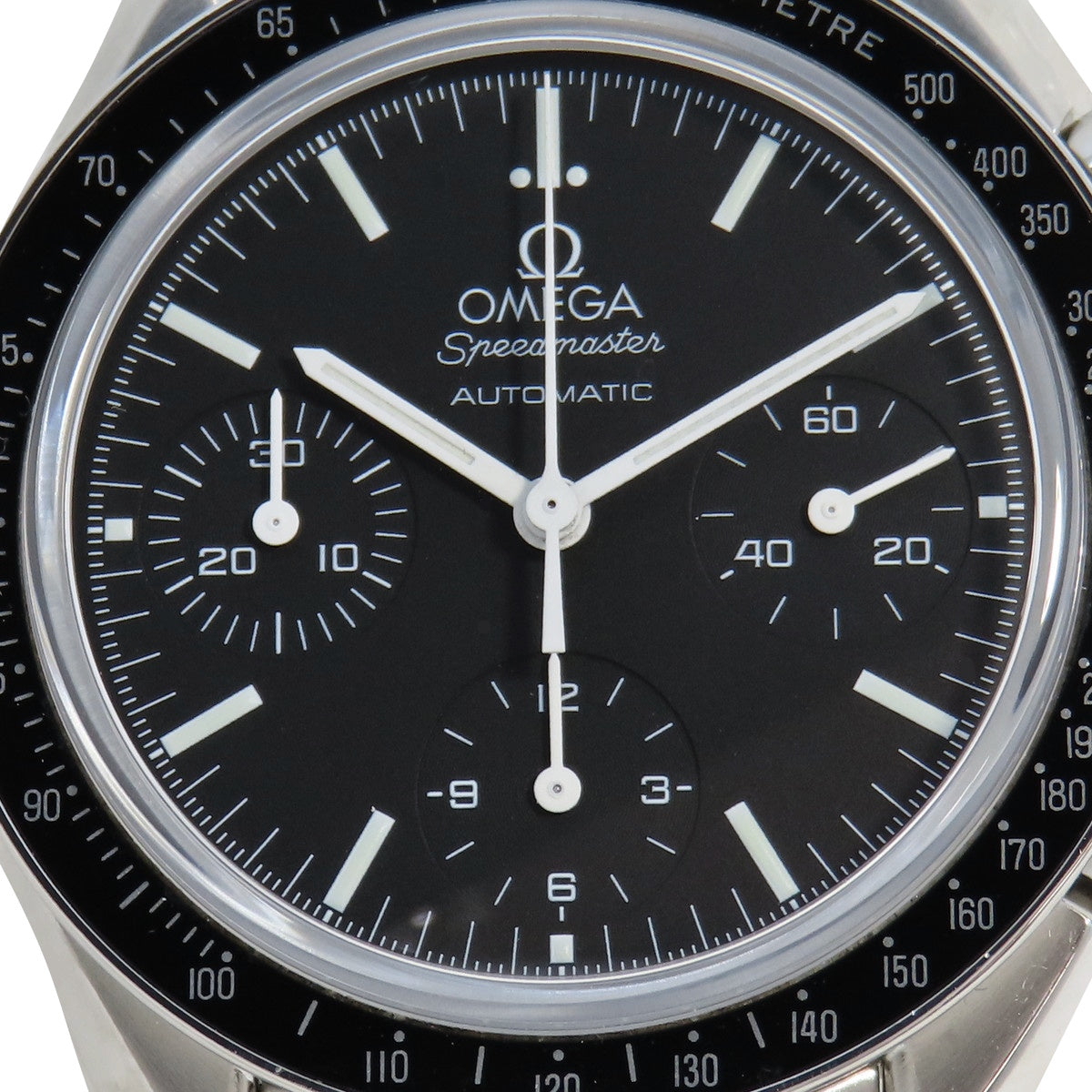 スピードマスター 3539.5 SS ブラック 自動巻き メンズ