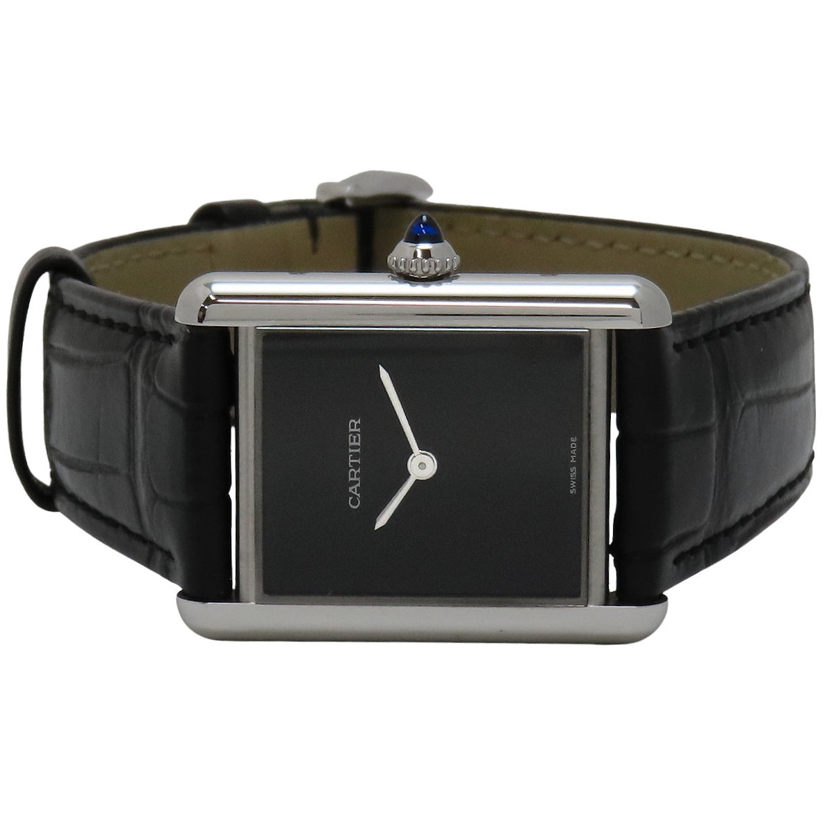 タンク マスト LM WSTA0072 SS ブラック クオーツ メンズ