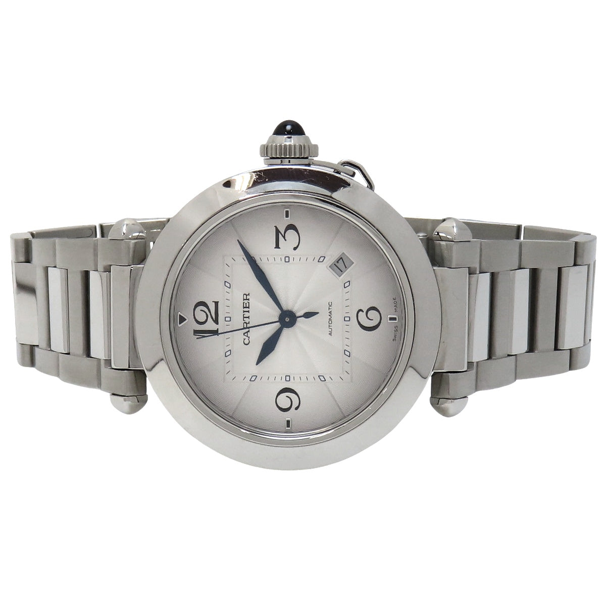 パシャ ドゥ カルティエ WSPA0009 SS シルバー 自動巻き メンズ