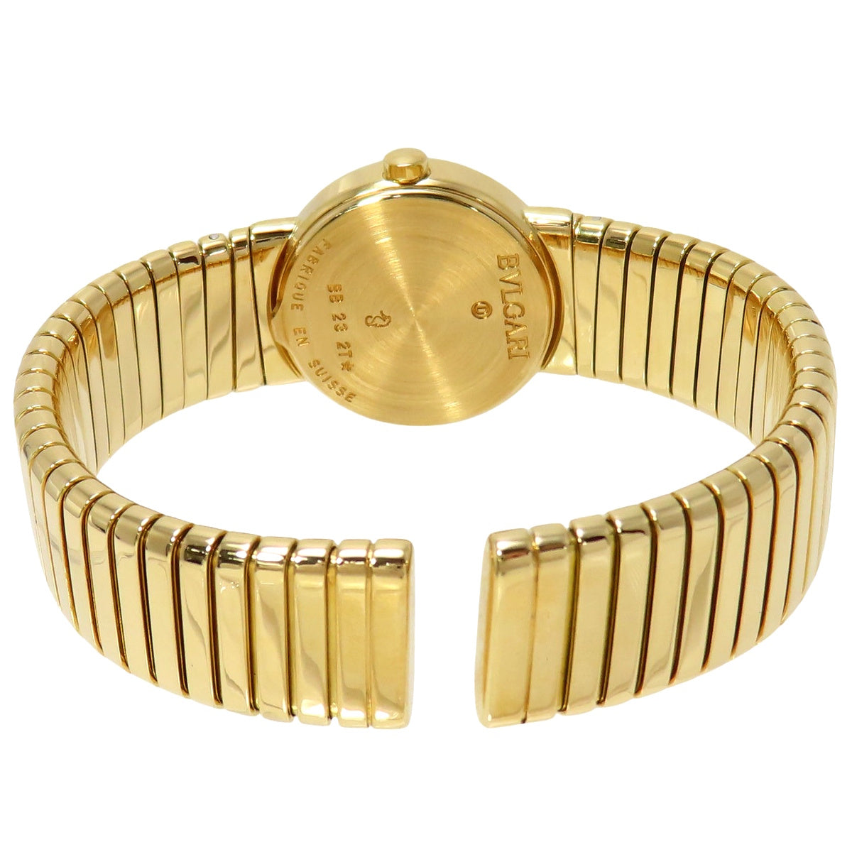 Bvlgari Bvlgari Tubogas BB232T YG Black Quartz Women's