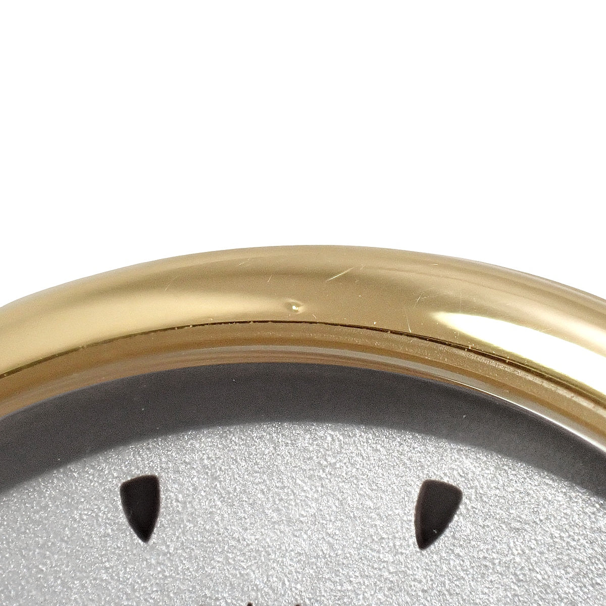 チェリーニ 6110/8 YG/革 A番 ホワイト クオーツ レディース