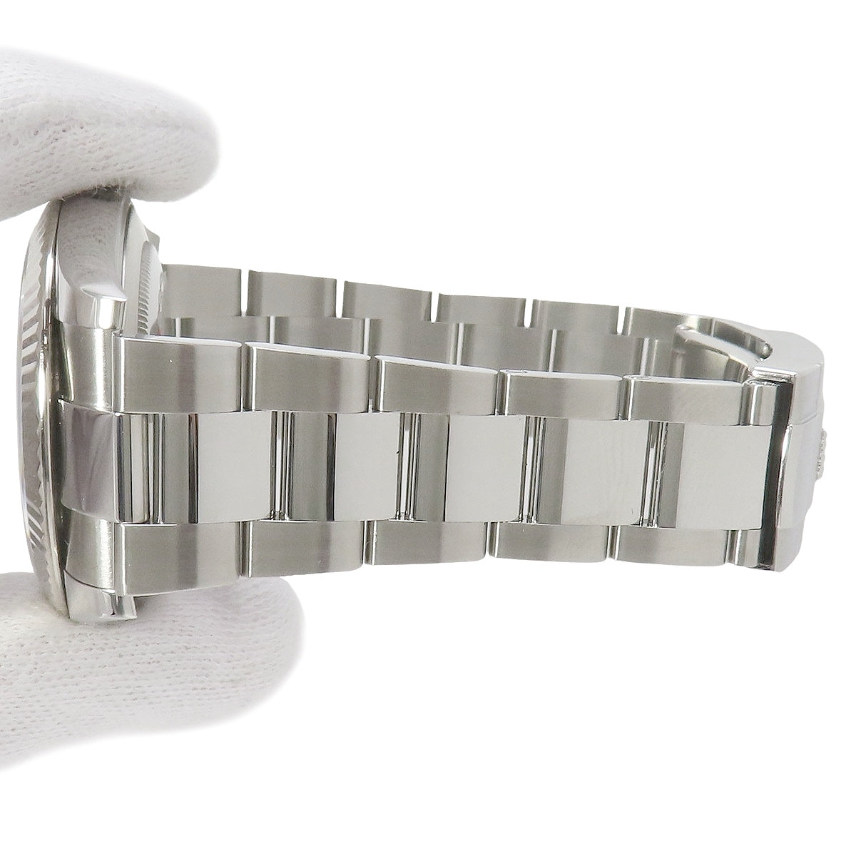 デイトジャスト41 126334 WG/SS ランダム番 アズーロブルー 自動巻き メンズ