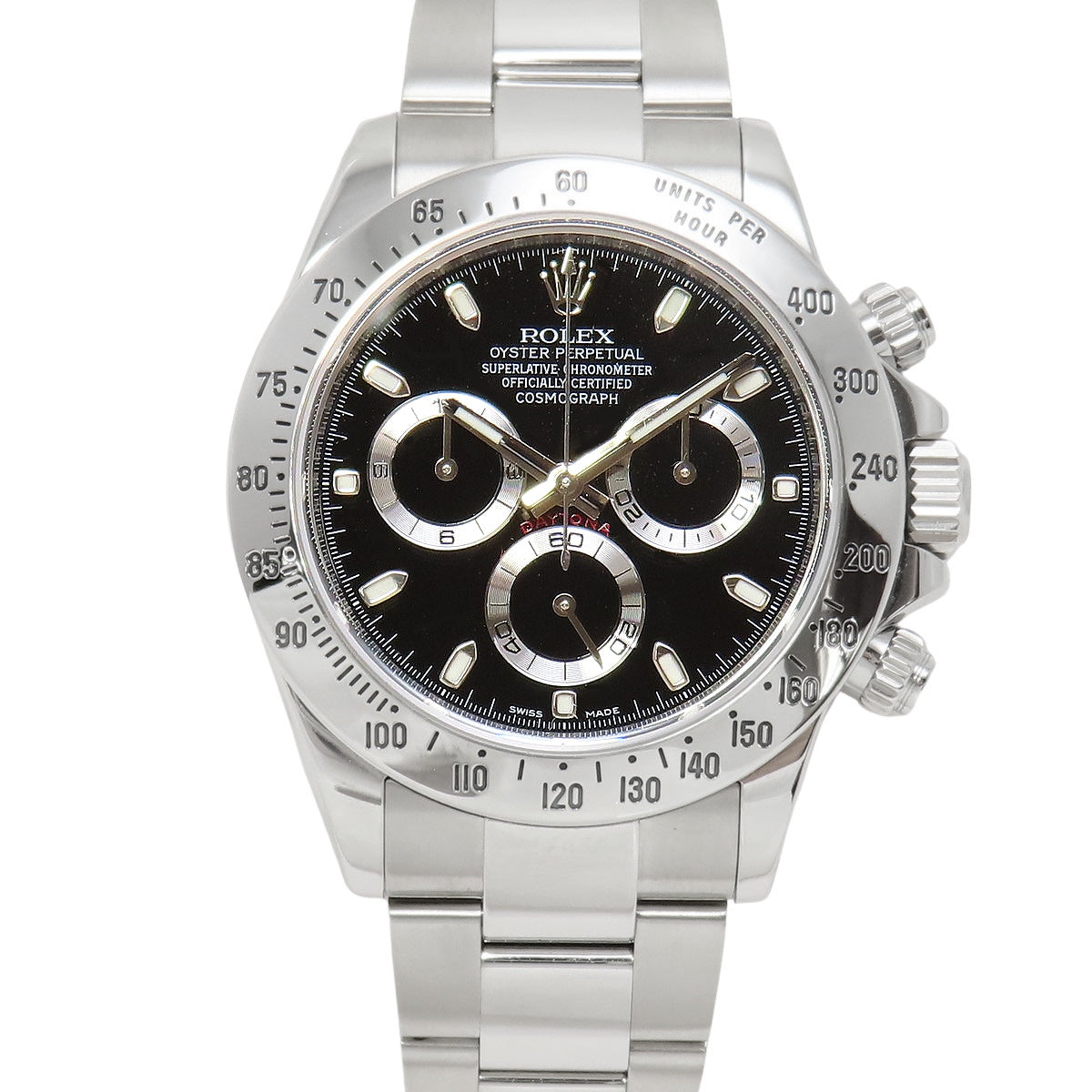 デイトナ 116520 SS ランダム番 ブラック 自動巻き メンズ