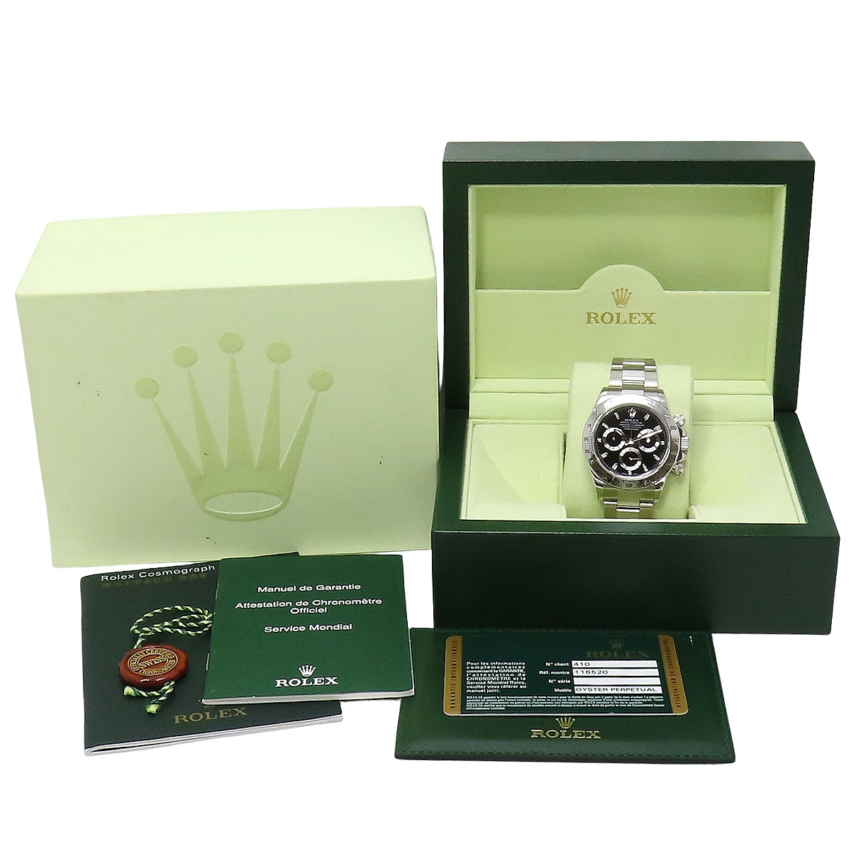 デイトナ 116520 SS ランダム番 ブラック 自動巻き メンズ