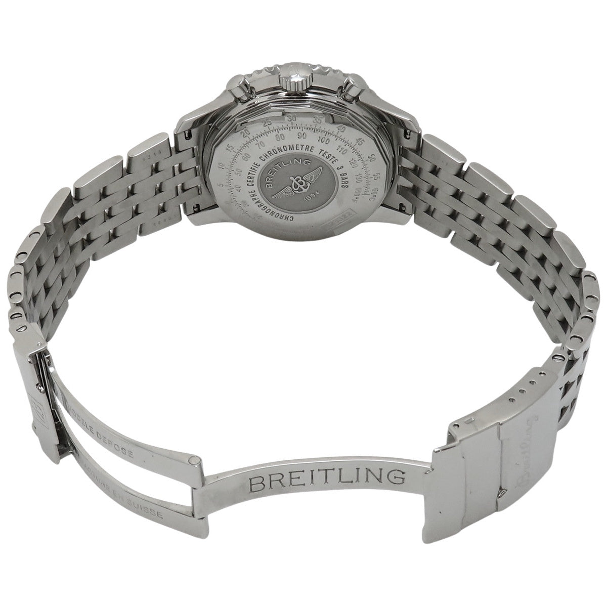 ナビタイマー A23322 SS ブラック 自動巻き メンズ